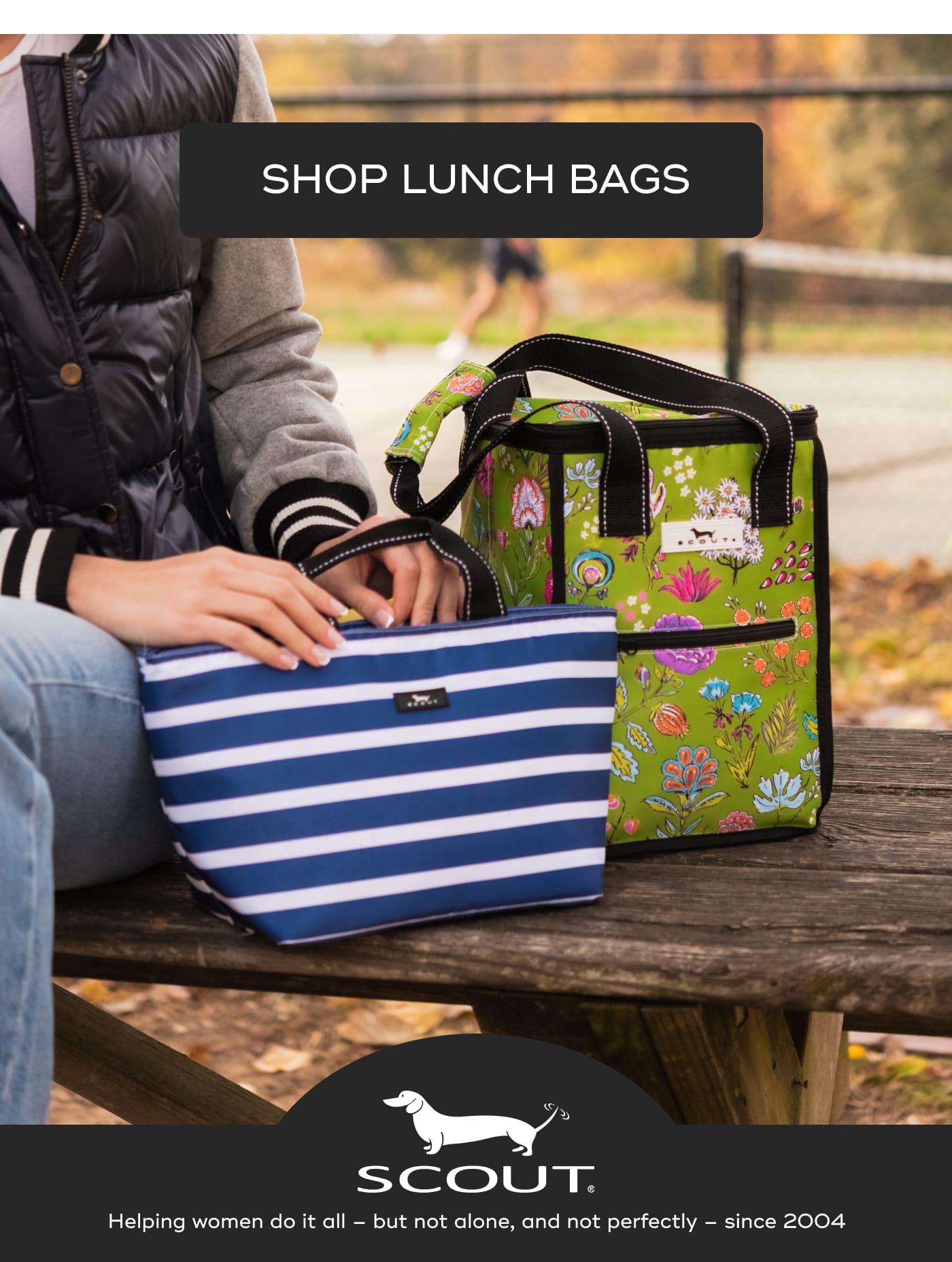 SHOP LUNCH BAGS.