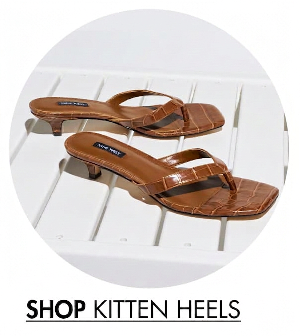 SHOP KITTEN HEEL 