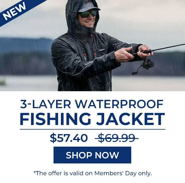 3-Layer Waterproof Fishing Jacket