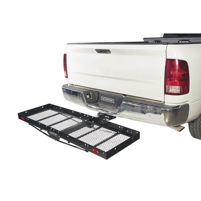 Ultra-Tow Steel Folding Hitch Cargo Carrier, 60in., 750-Lb. Capacity