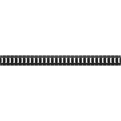 CargoSmart E-Track Rail, 60in., Matte Black, Model# 6650