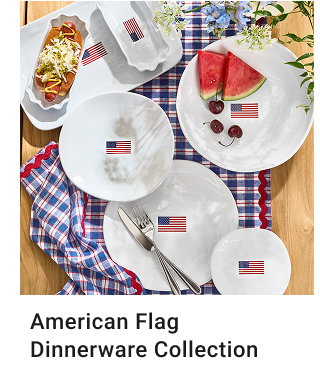 American Flag Dinnerware Collection