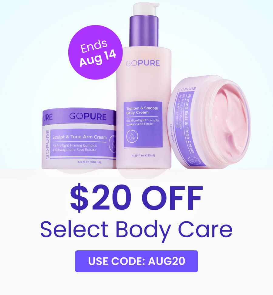 Ends Aug 14 50% OFF Select Body Care USE CODE: 50AUG