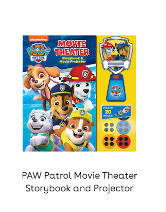 PAW Patrol Movie Theater Storybook and Projector