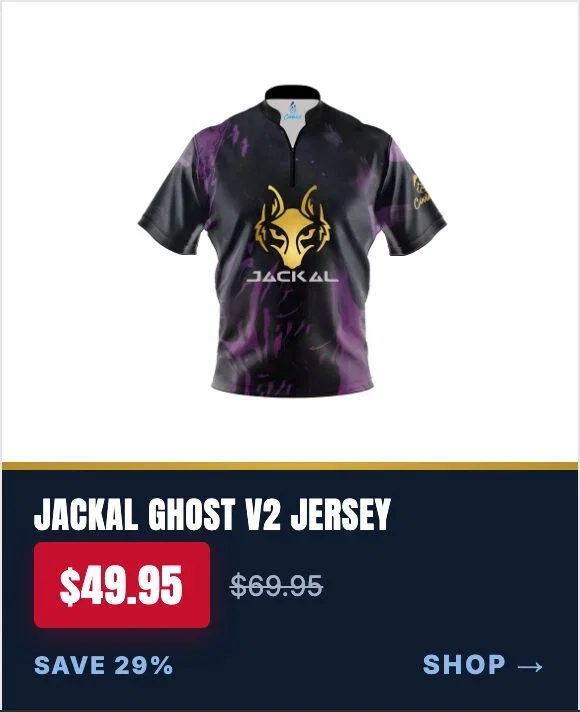 Motiv Jackal Ghost V2 Fast Track CoolWick Bowling Jersey