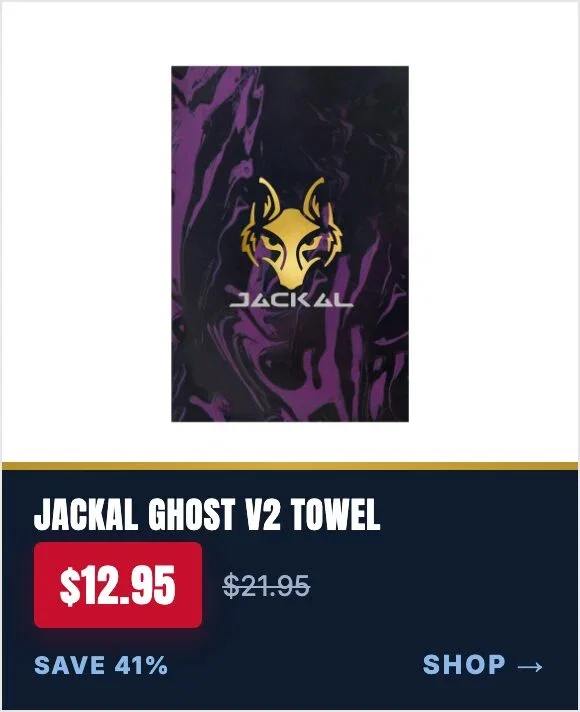 Motiv Jackal Ghost V2 Bowling Towel