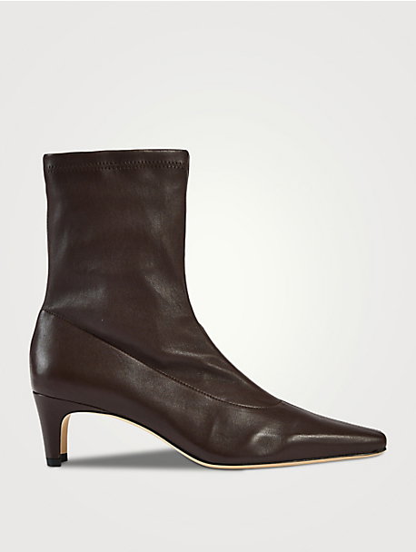 Wally Leather Ankle Boots