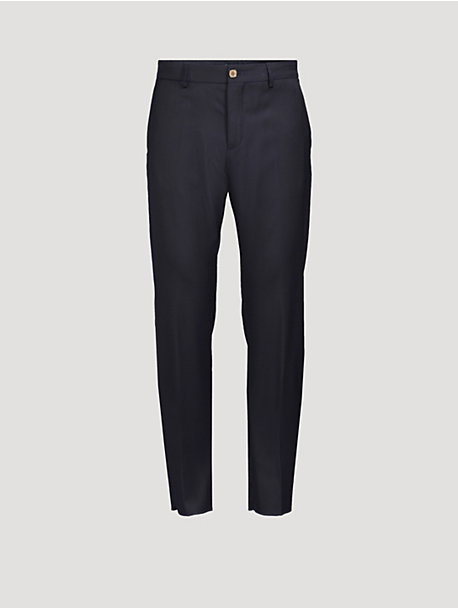 Woven Wool Chino Pants