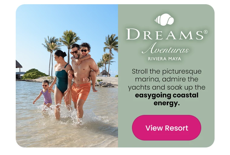 Dreams® Aventuras Stroll the picturesque marina, admire the yachts and soak up the easygoing coastal energy.