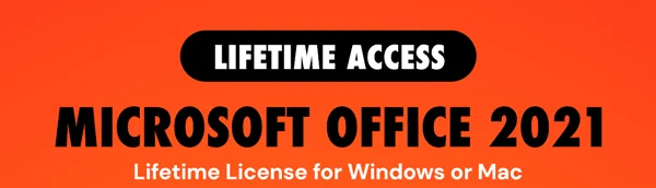Microsoft Office Professional 2021 for Windows: Lifetime License