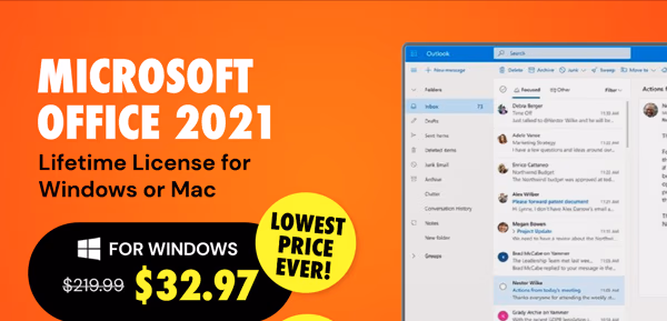 Microsoft Office Professional 2021 for Windows: Lifetime License