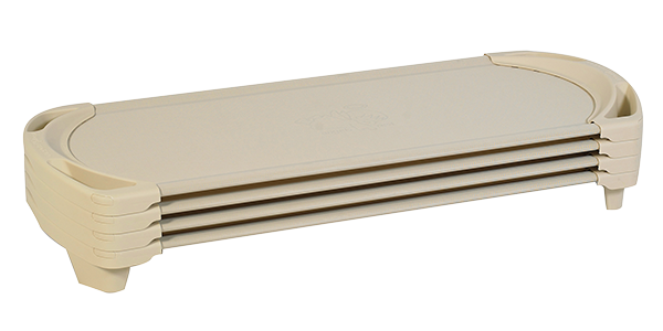 Angeles® SpaceLine® Standard Cot 54-1/2"L - Set of 4 - Sand