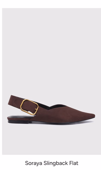 Soraya Slingback Flat