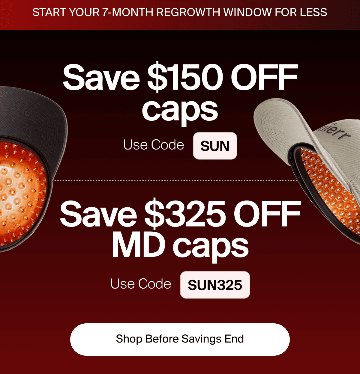 Shop Hair Loss Awareness Savings