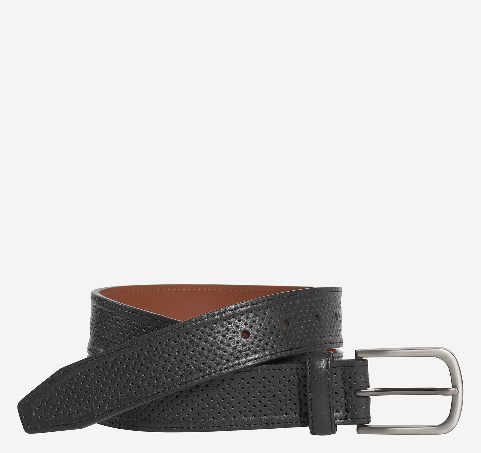 Image: Soft Perforated Leather Belt