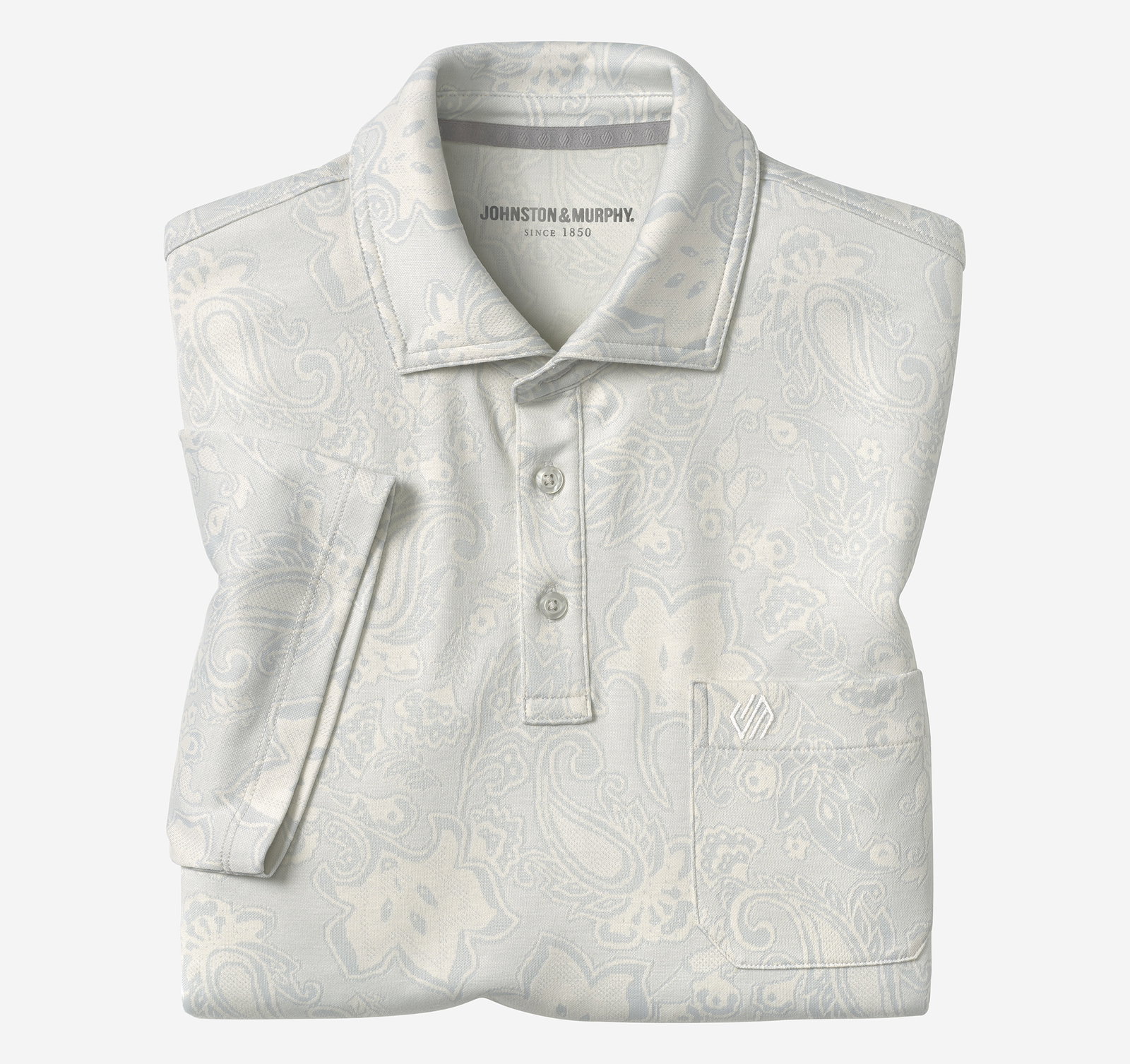 Image: Evans Jacquard Polo
