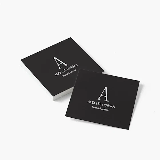 Standard Business Cards