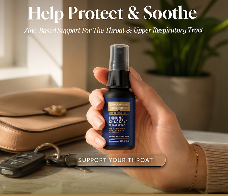 Help soothe your throat with Immune Charge+ Throat Spray