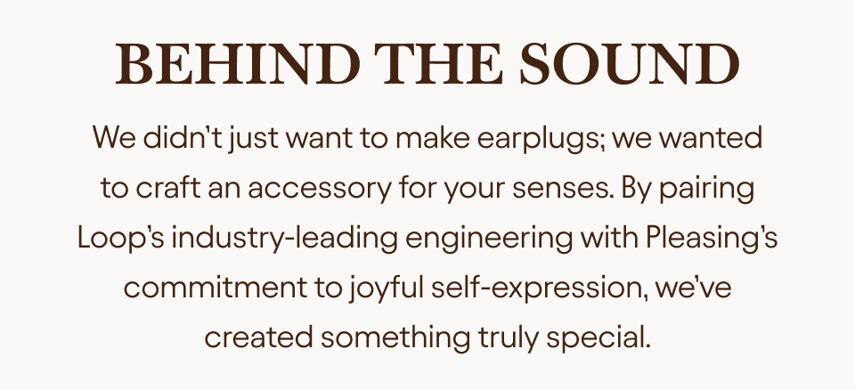 Our mission, crafting accessory for your senses