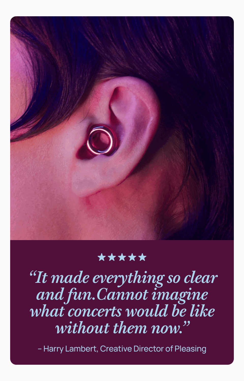 review of pleasing x Loop from Harry Lambert