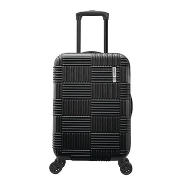 American Tourister NXT Hardside Large Checked Spinner Suitcase - Blackout: