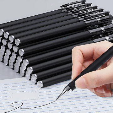 20 Pack Retractable Gel Ink Roller Ball Pens Black Ink - Ideal Choice for Office and School