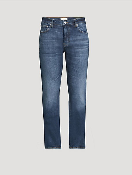 Modern Straight Stretch Cotton Jeans