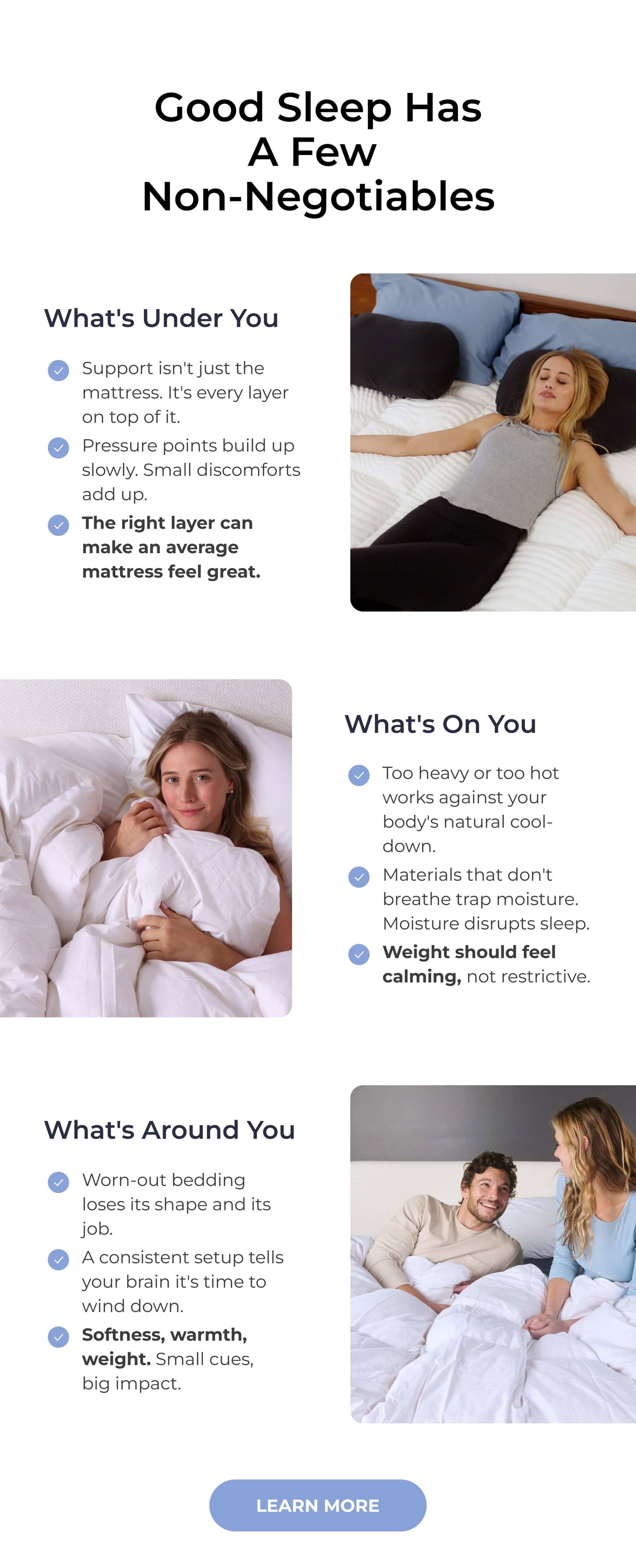 Good Sleep Has a Few  Non-Negotiables