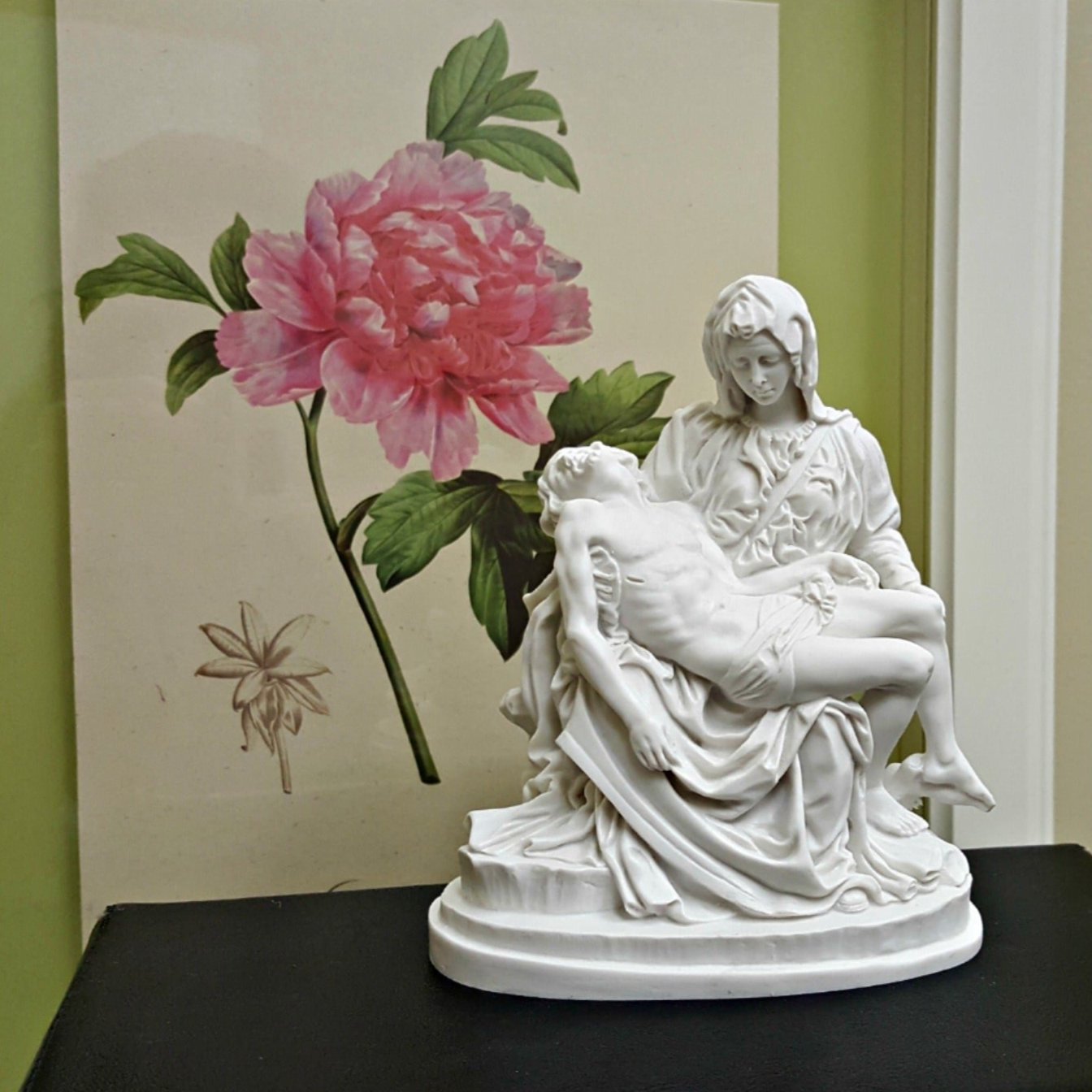 Pieta, Antique White - 6 inches