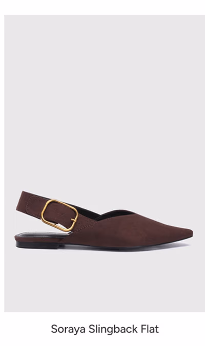 Soraya Slingback Flat