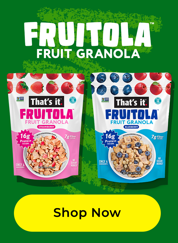 Fruitola Fruit Granola Back to School Sale