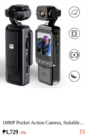 1080P Pocket Action Camera...
