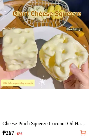 Cheese Pinch Squeeze Coconut Oil...