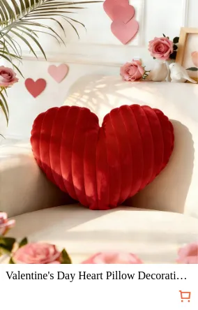 Valentine s Day Heart Pillow...