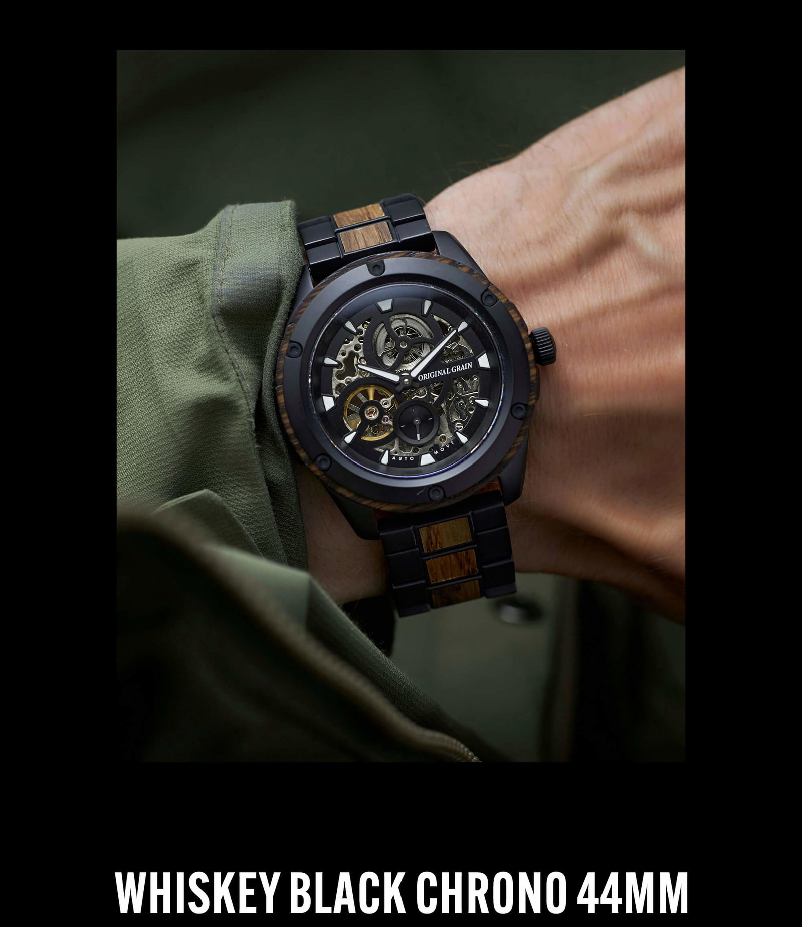 Whiskey RUGGED AUTOMATIC Watches