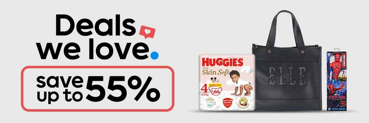 Deals we love | Save up to 55%