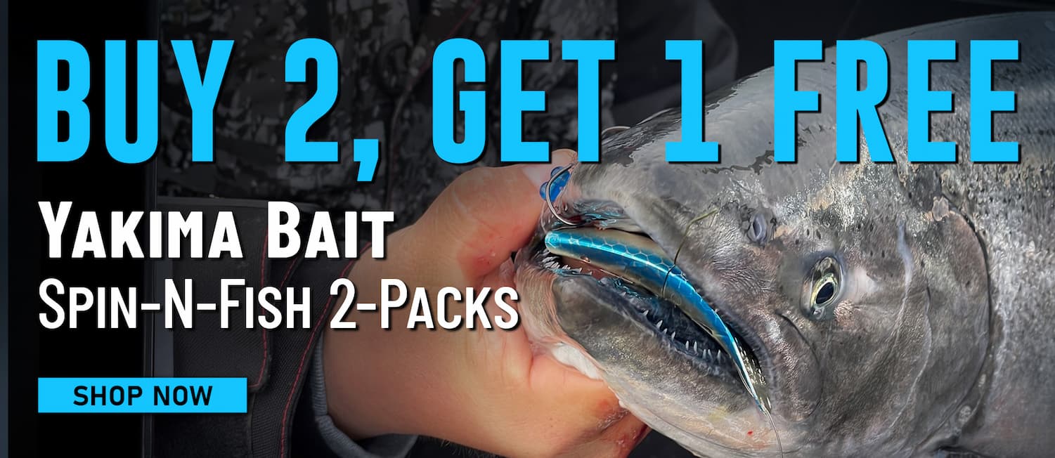 Buy 2, Get 1 Free Yakima Bait Spin-N-Fish 2-Packs Shop Now