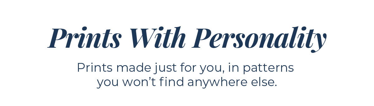 Prints with Personality