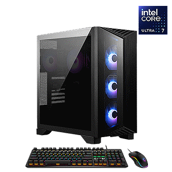 MSI Aegis R2 AI Gaming Desktop with Intel Core Ultra 7 Processor and GeForce RTX 5070 Ti Graphics