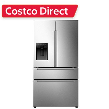 Mora 26 Cu.Ft 4 Door French Door Refrigerator with Ice & Water Dispensers