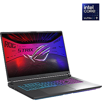 ASUS ROG Strix G18 18-inch Gaming Laptop with Intel Core Ultra 9 Processor and GeForce RTX 5070TI Graphics