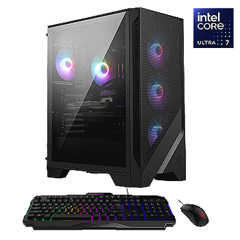 MSI Codex R2 Gaming Desktop with Intel Core Ultra 7 Processor and NVIDIA RTX 5060 Ti Graphics