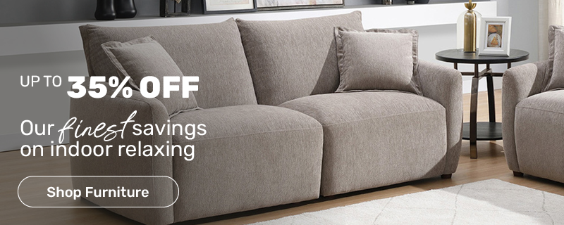 up to 35% off furniture