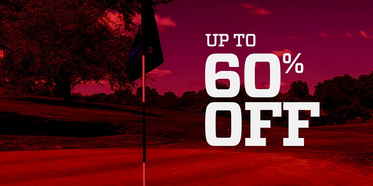 Up to 60% off.