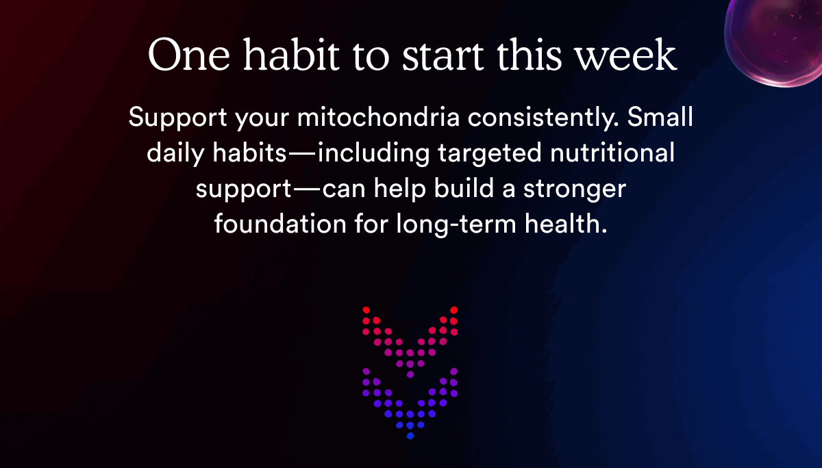 One habit to start this week