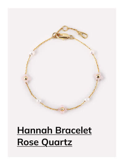 Hannah Bracelet Rose Quartz Hannah Bracelet Rose Quartz