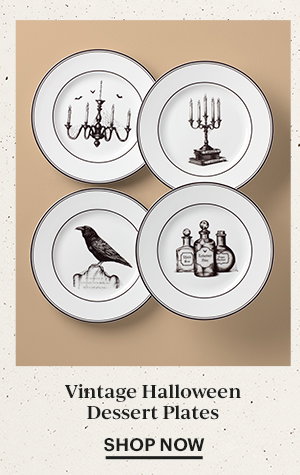 Vintage Halloween Dessert Plates  SHOP NOW