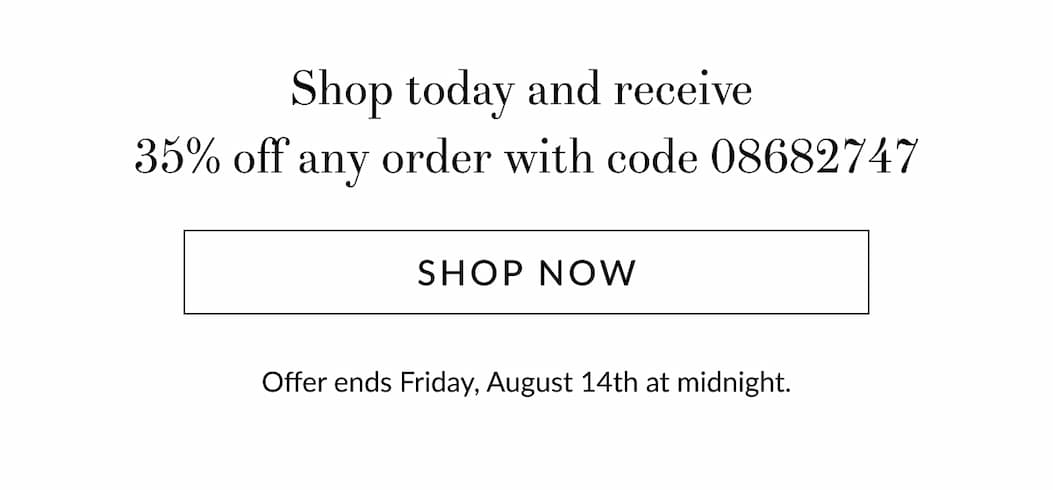 35% off any order [Click here to Shop now]