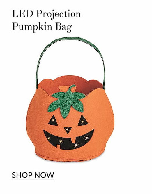 LED Projection pumpkin bag