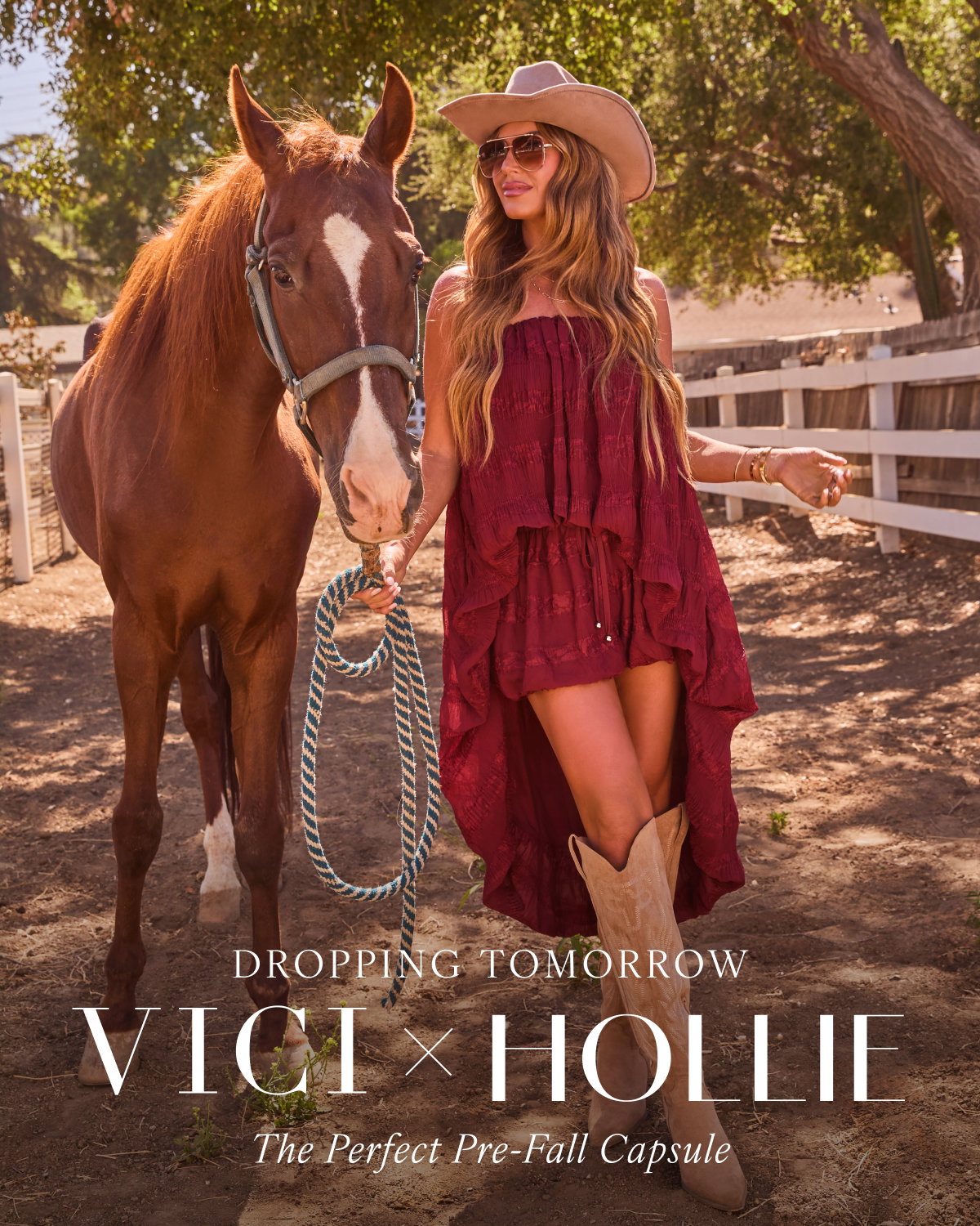 Dropping Tomorrow: VICI X HOLLIE 